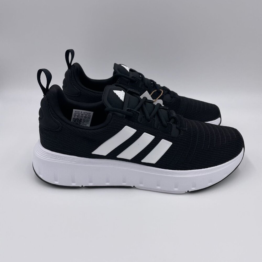 adidas Swift Run 23 Black / White Womens Shoes